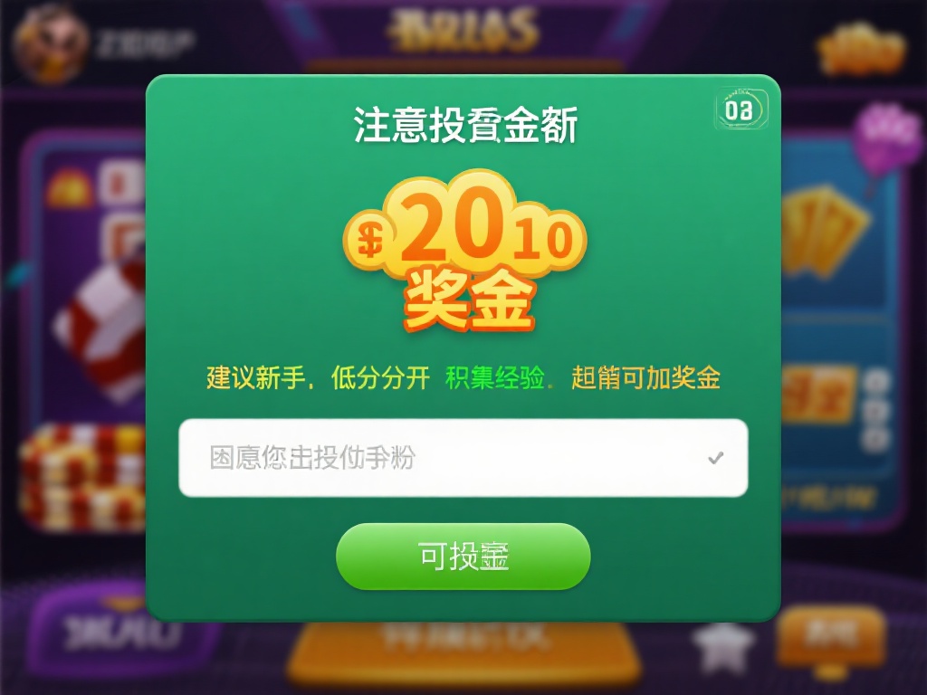 注意投注金额：输入你愿意投入的金额，系统会计算出可